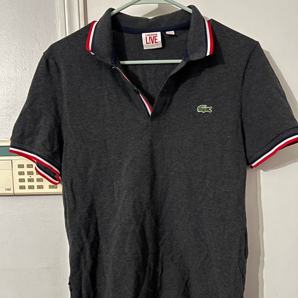 Lacoste Men's Black Polo Shirt